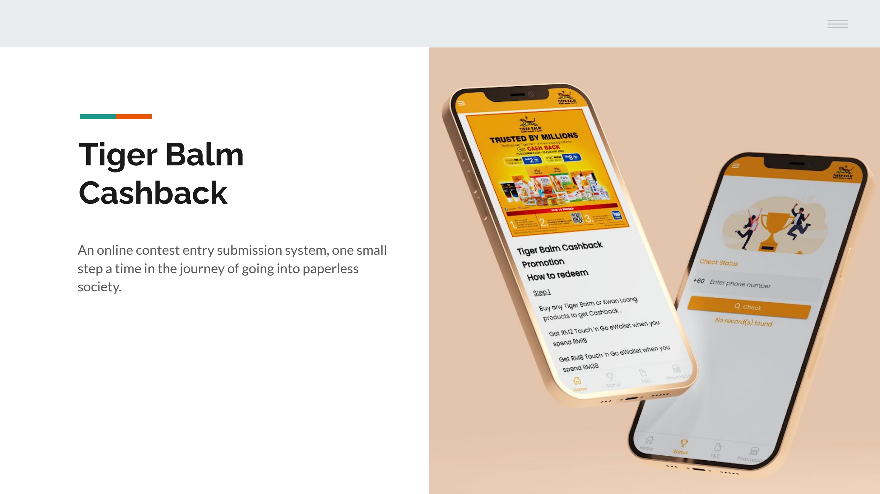 Tiger Balm Cashback